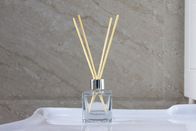 Customized Glass Car Perfume Bottle 200ML Square Reed Diffuser Bottles